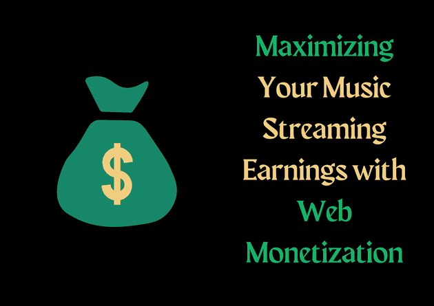 Poster for Maximizing streaming earnings with web monetization article